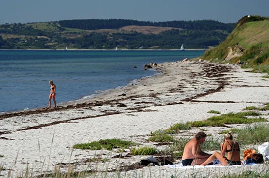 Aktivitet på stranden
