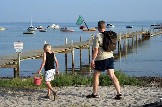 Aktivitet på stranden