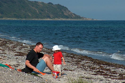 Aktivitet på stranden