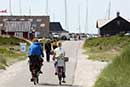 Cyklende til Anholt Havn